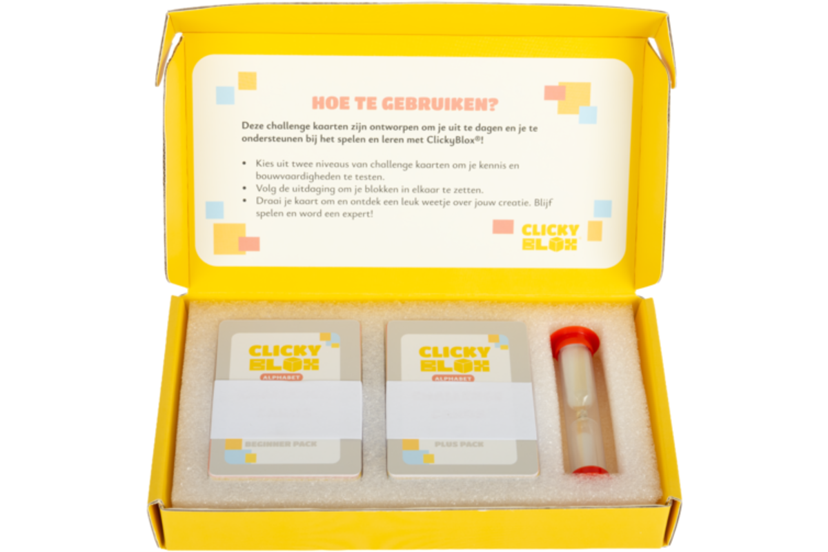 Clickyblox Challenge Cards - Alfabet