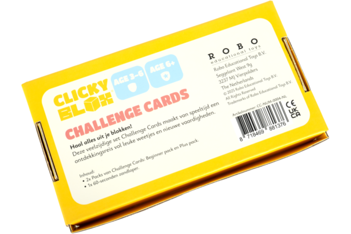 Clickyblox Challenge Cards  - Cijfers
