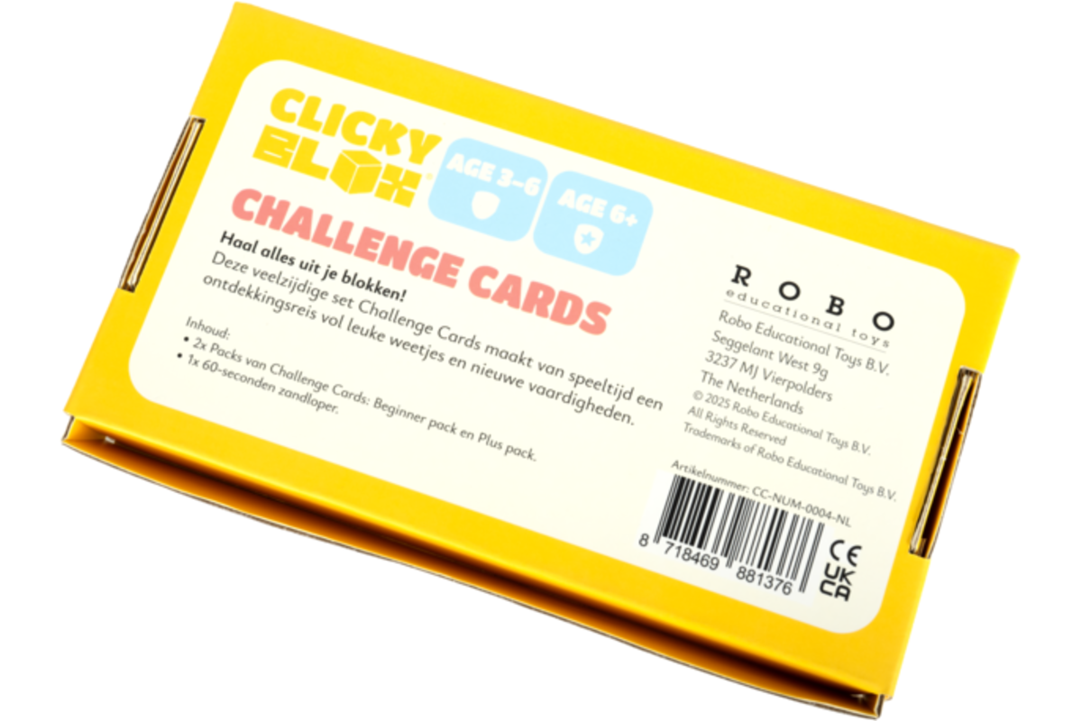 Clickyblox Challenge Cards  - Cijfers