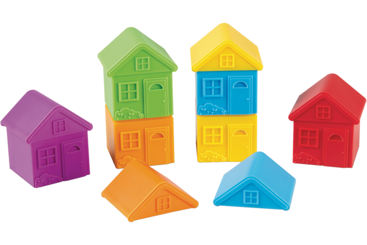 All about me Houses, set van 12 onderdelen