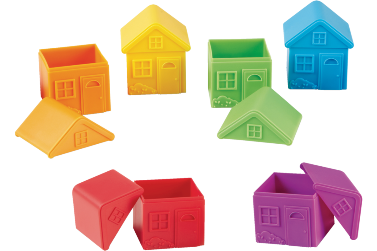 All about me Houses, set van 12 onderdelen