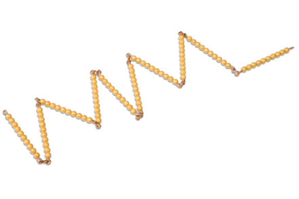 Honderdketting losse kralen