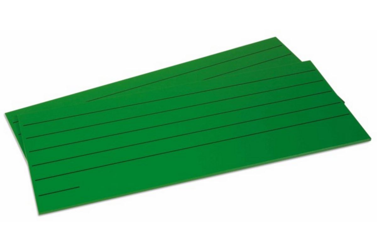 Twee planken met de notenbalk