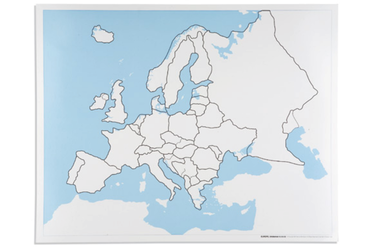 Controlekaart Europa