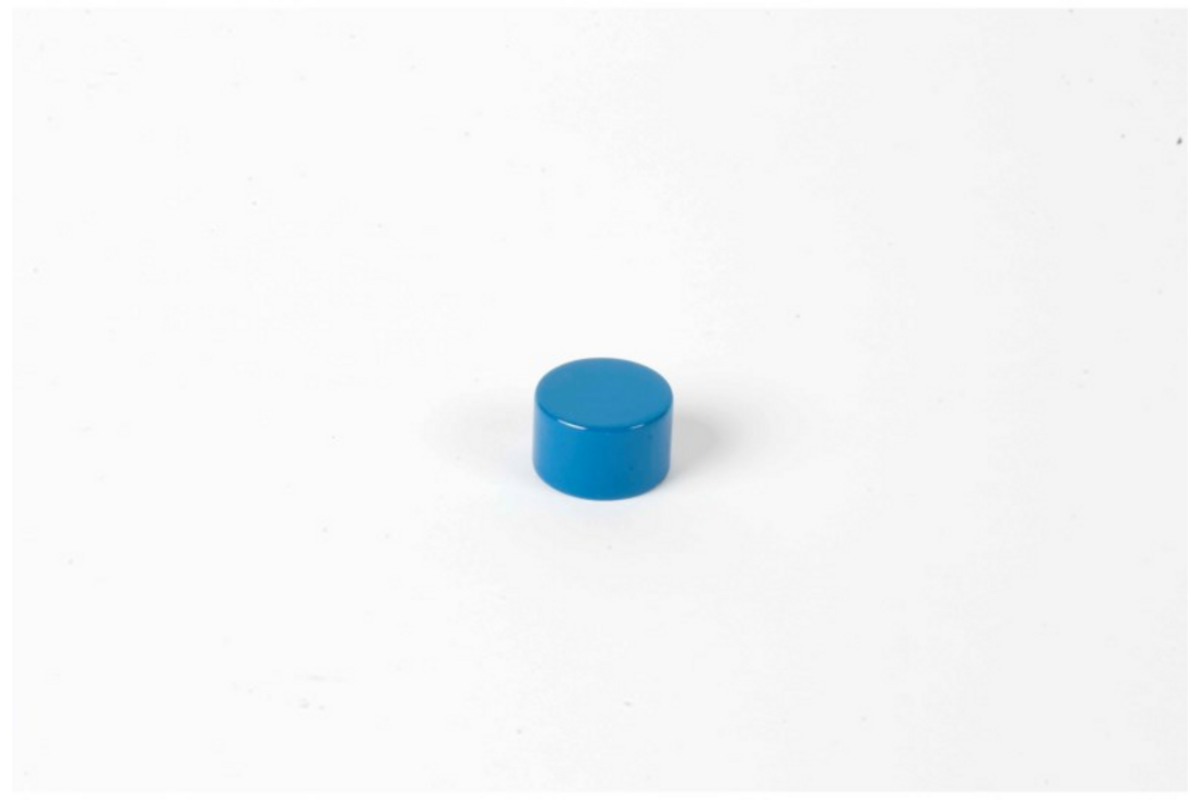 2e blauwe cilinder