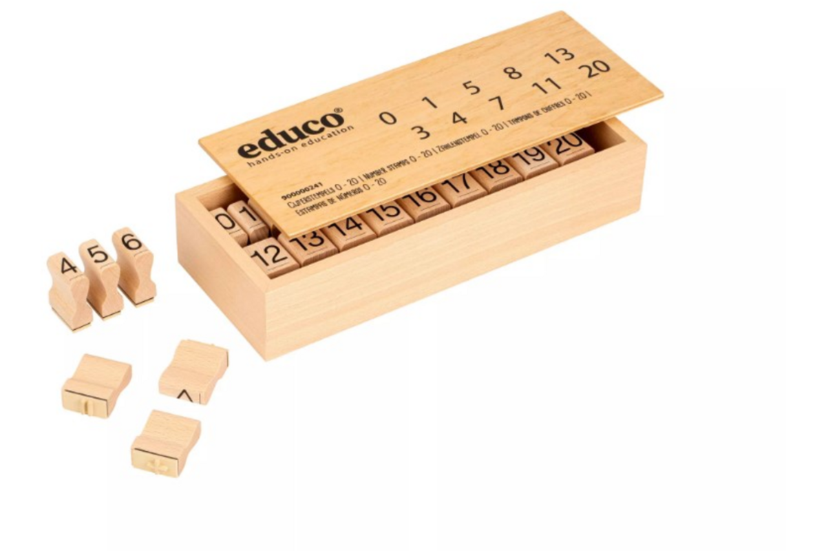 Cijferstempels 0-20