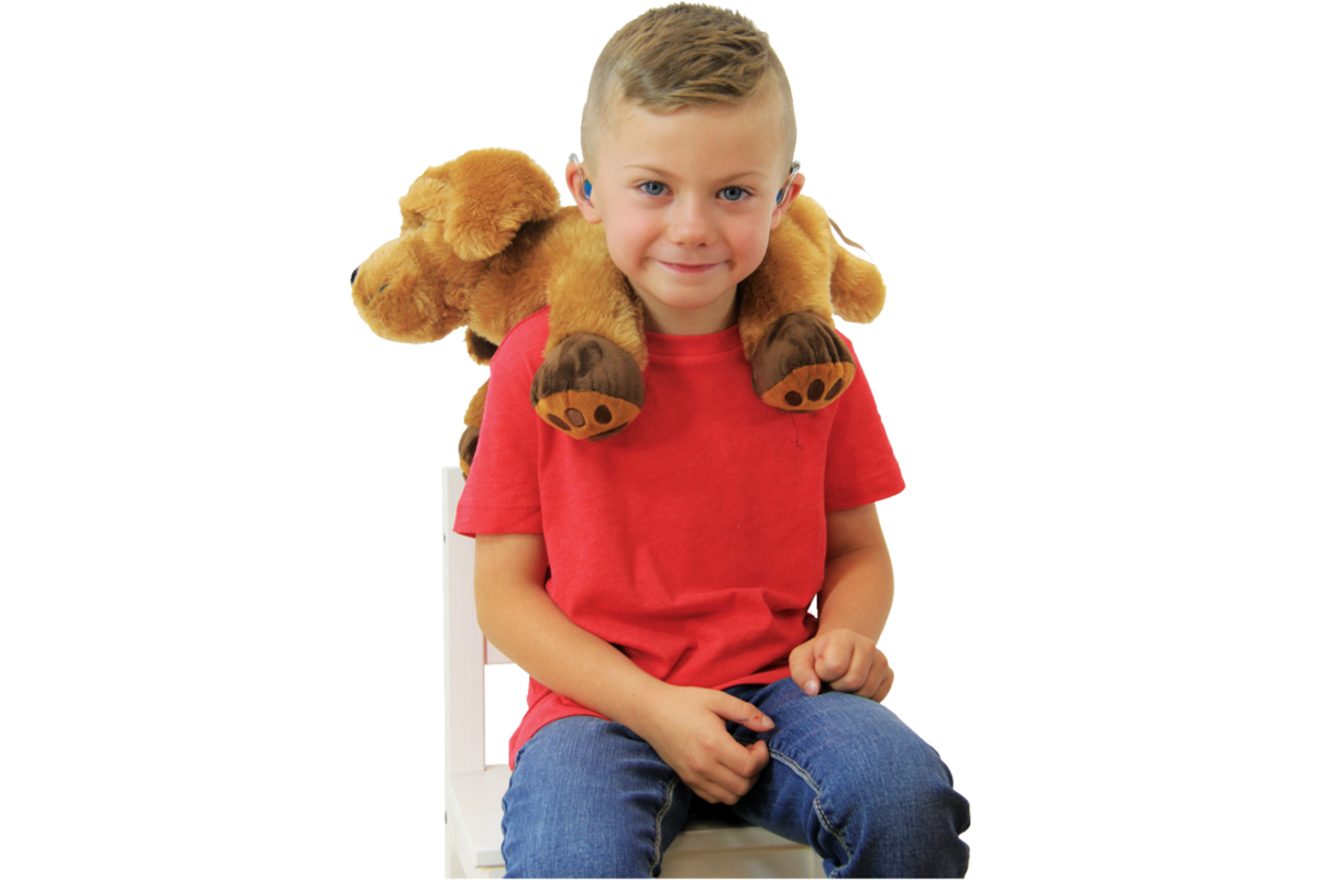 Theo the Therapy Dog, 1 pluche hond