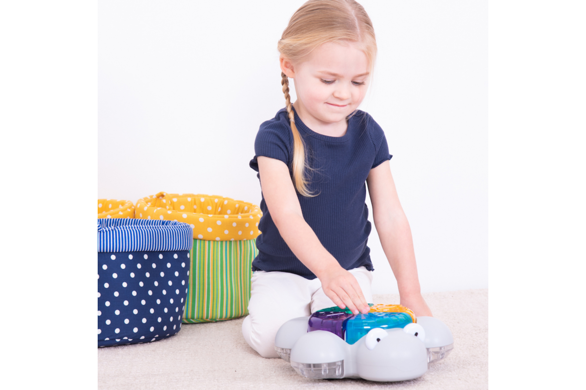 Schildpad lichtgevend en programmeerbaar voor de jongste kinderen
