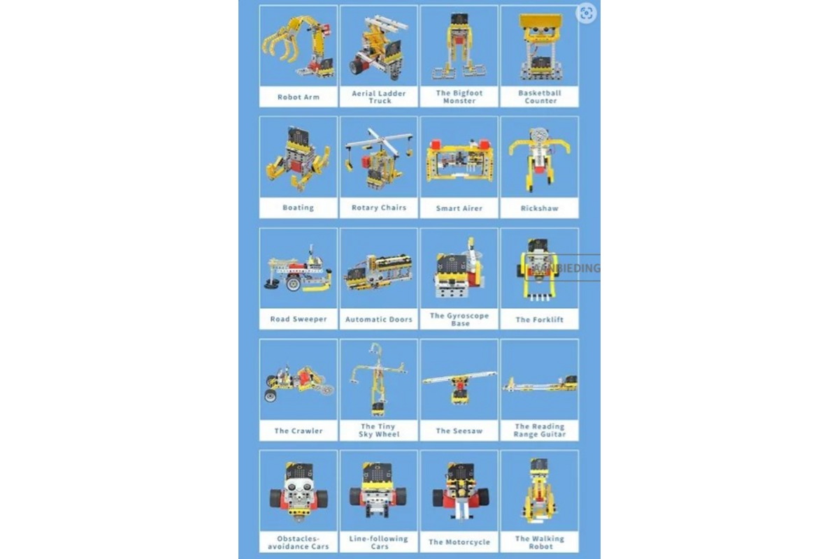 Elecfreaks – 32 IN 1 micro:bit Wonder Building Kit (zonder micro:bit) – [EF08239]