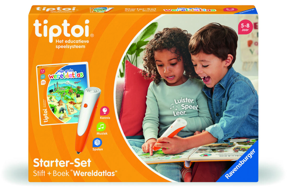 tiptoi® Starter Set Mijn grote wereldatlas