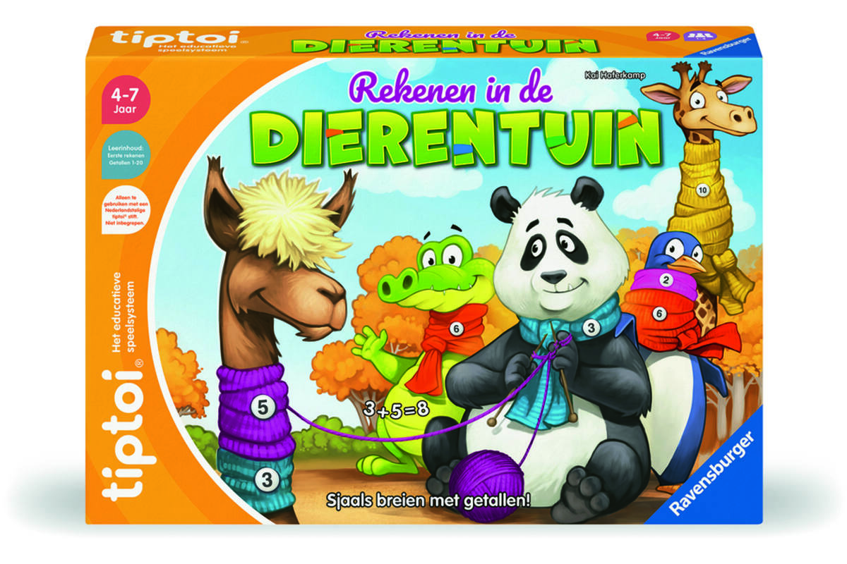 tiptoi® Rekenen in de dierentuin