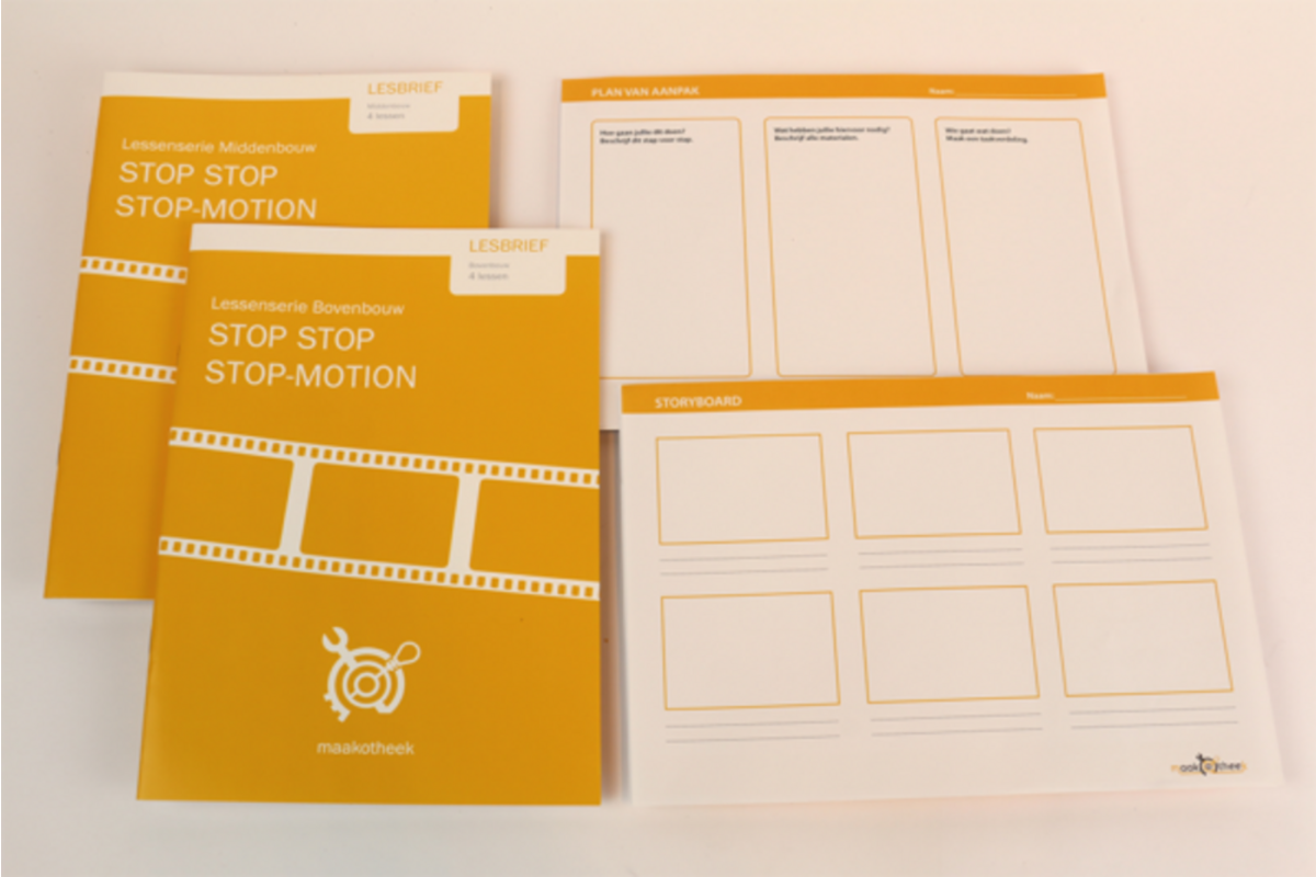 Maakotheek - Stop-motion - Grote school (2x OB/MB en 2x BB)