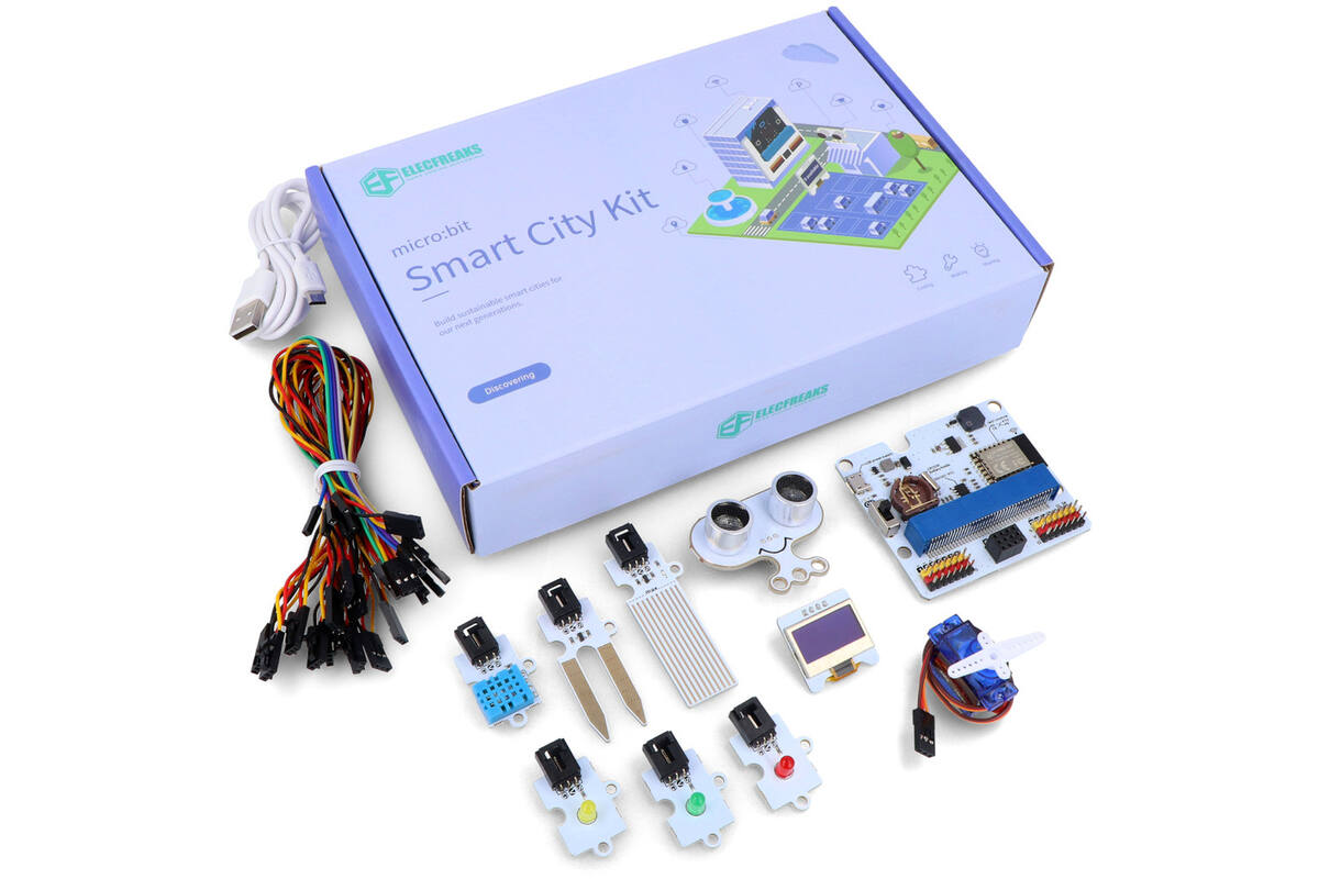 Elecfreaks – 4-in-1-bundel van 4 Smart-sets voor micro:bit