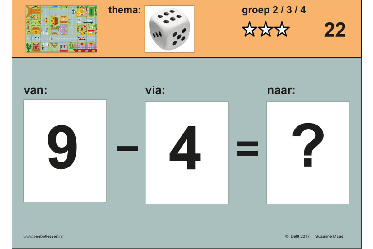 Bee-Botles stad (ook geschikt voor Blue-Bot en Primo Cubetto)