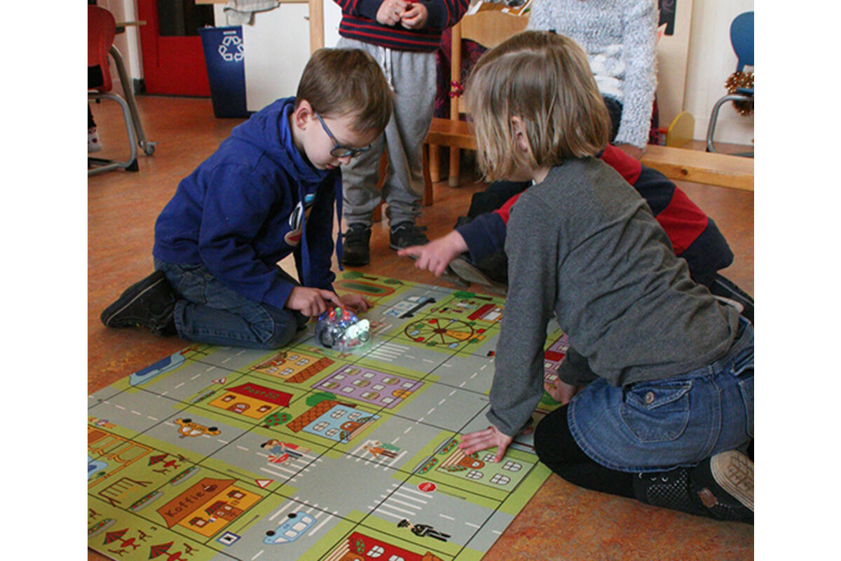 Bee-Botles stad (ook geschikt voor Blue-Bot en Primo Cubetto)