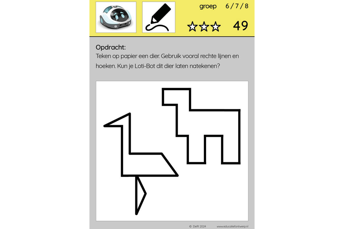 Loti-Bot | opdrachtkaarten, set van 50 stuks