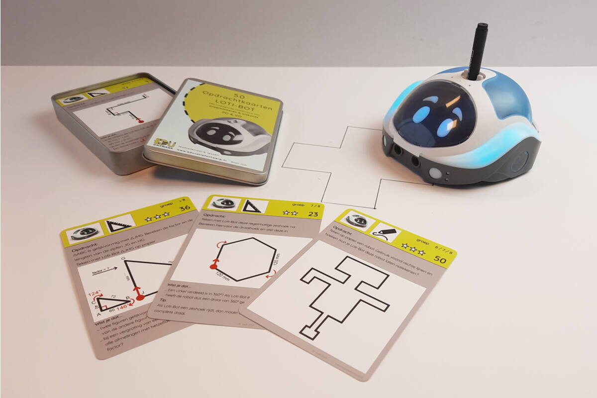 Loti-Bot | opdrachtkaarten, set van 50 stuks