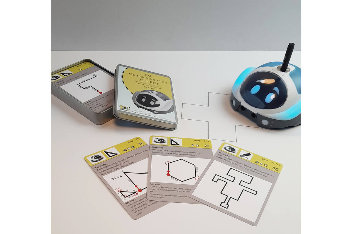 Loti-Bot | opdrachtkaarten, set van 50 stuks