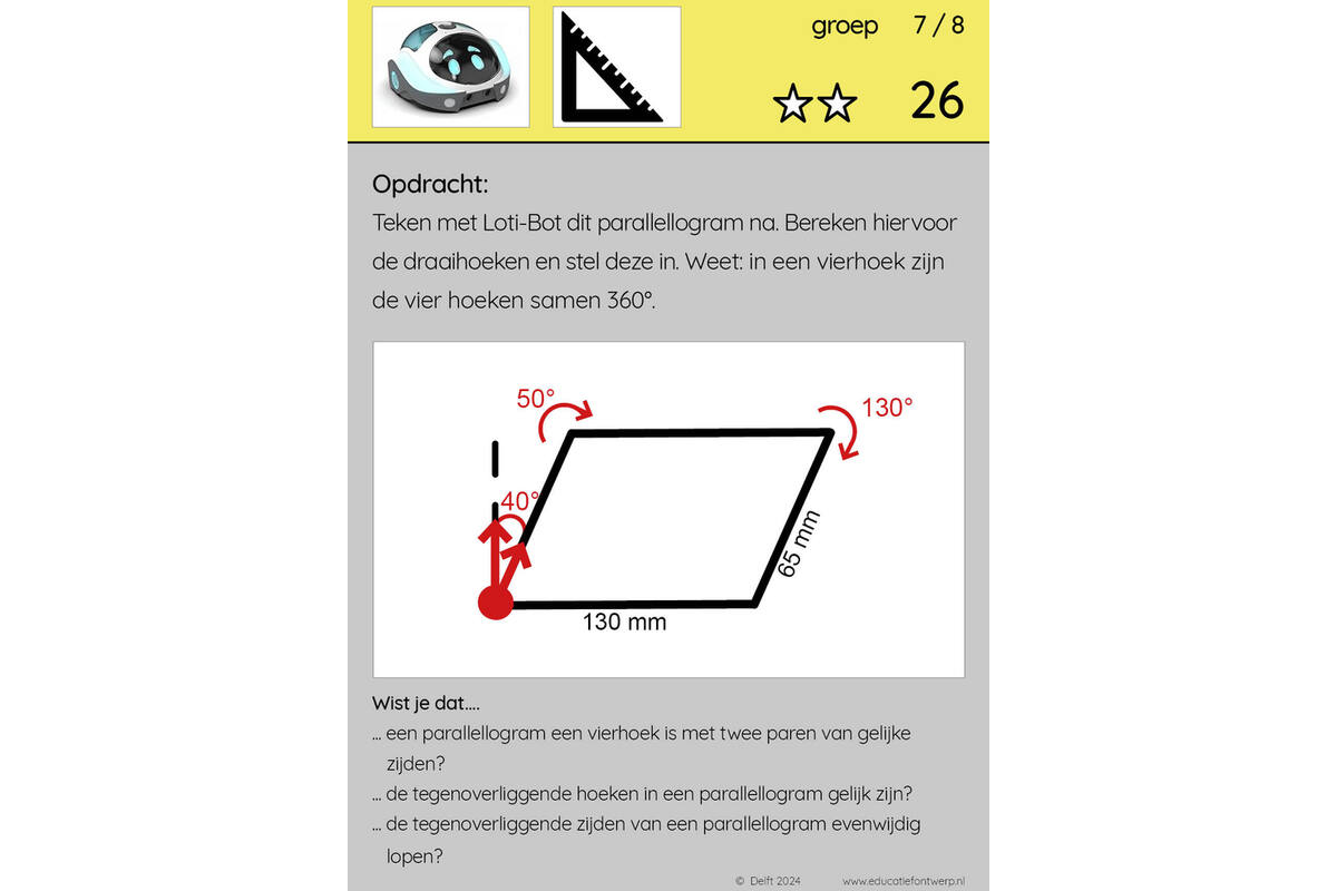 Loti-Bot | opdrachtkaarten, set van 50 stuks