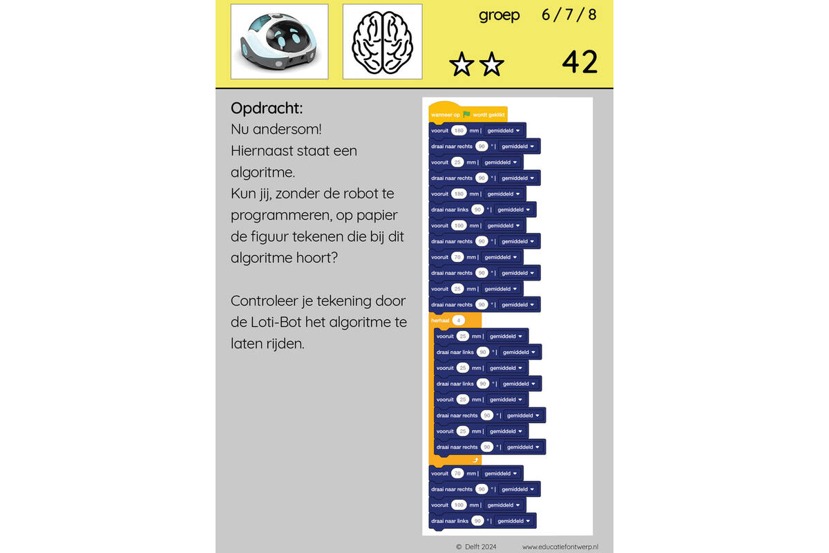 Loti-Bot | opdrachtkaarten, set van 50 stuks