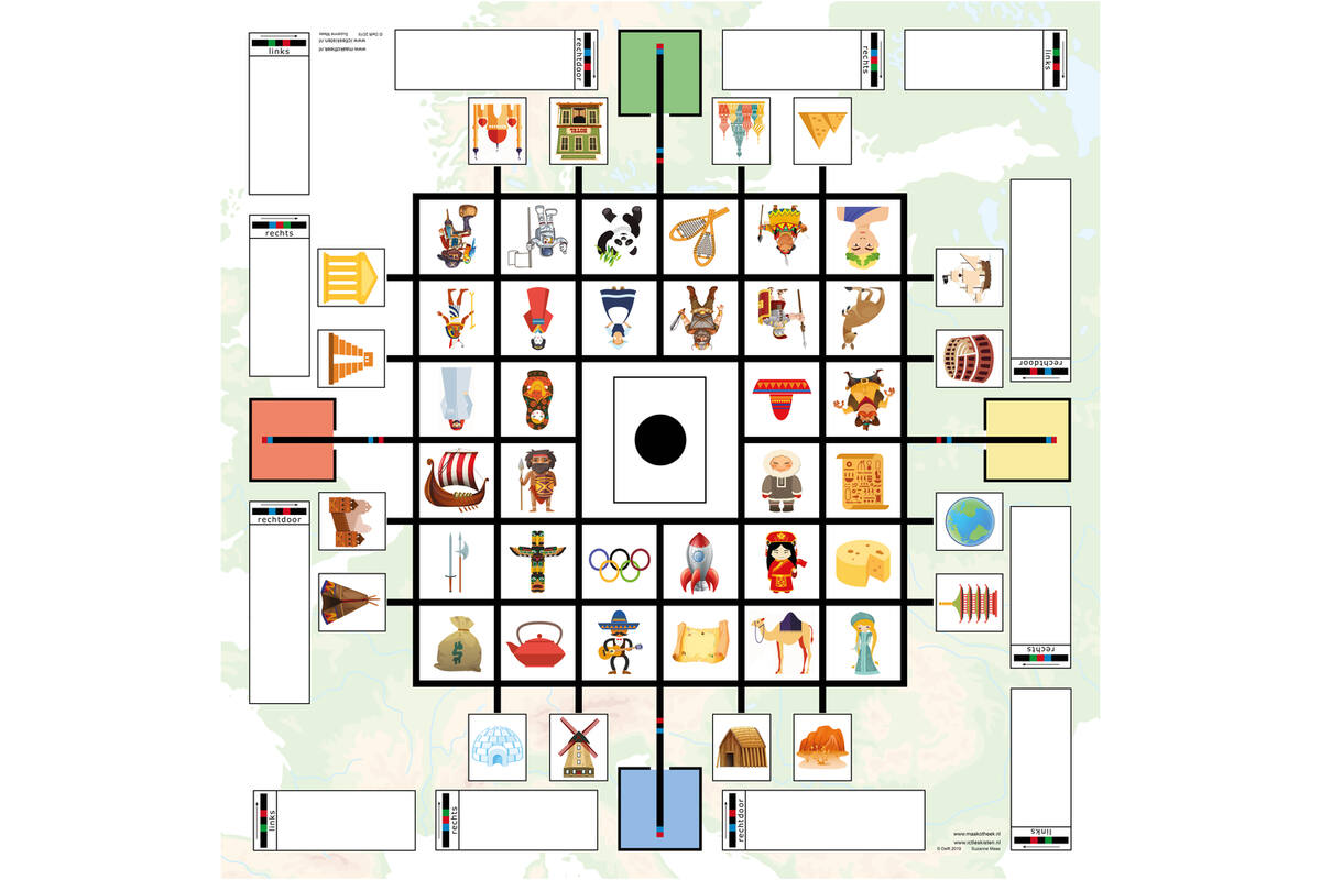 Maakotheek Ozobot Wereldspel