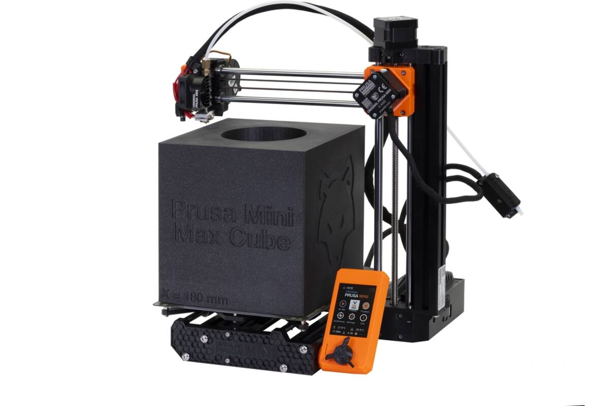 3D printer Prusa mini+ gemonteerd