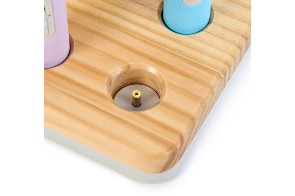 Zaklampen, 6 stuks inclusief oplaadstation