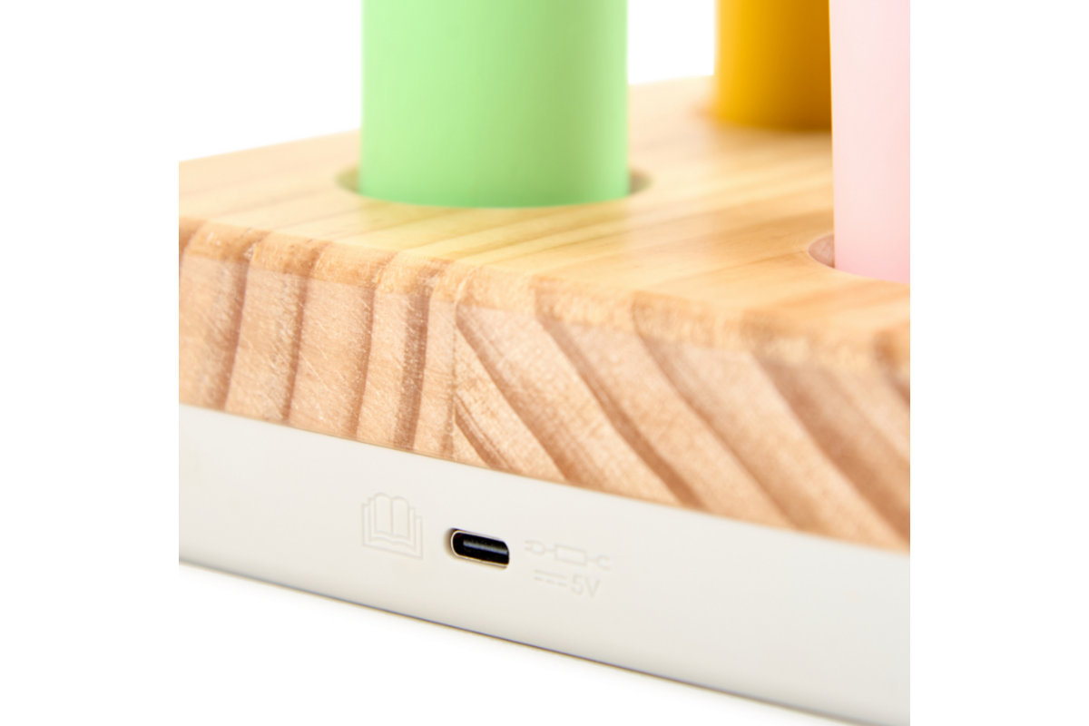 Zaklampen, 6 stuks inclusief oplaadstation