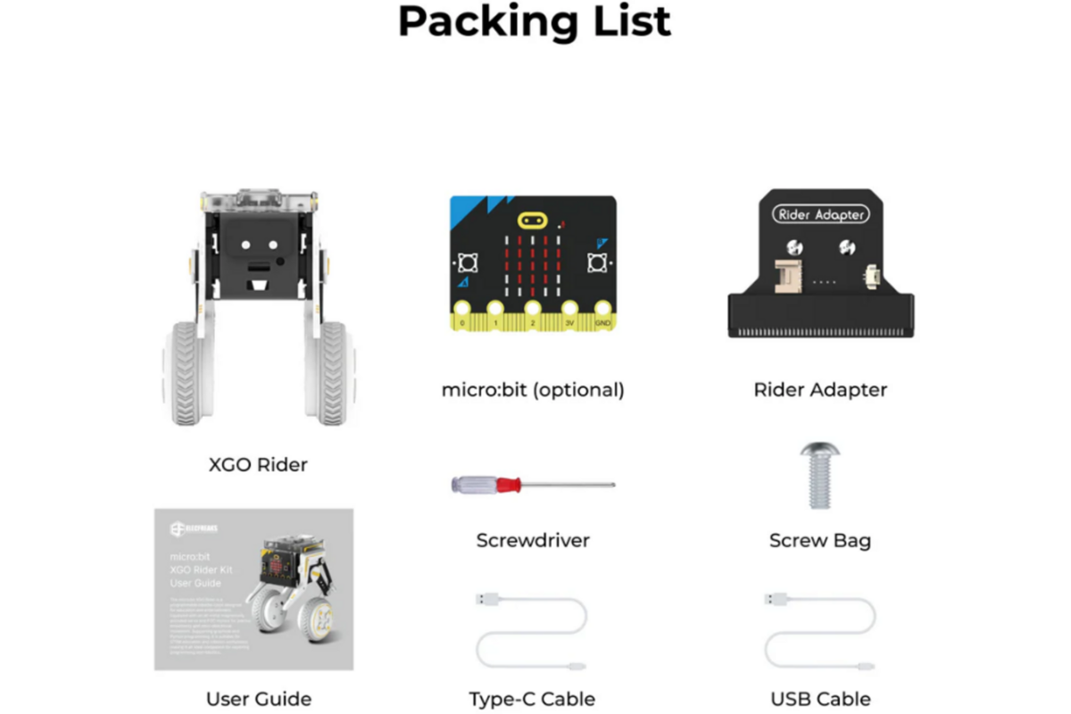 ELECFREAKS - micro:bit XGO Rider Kit