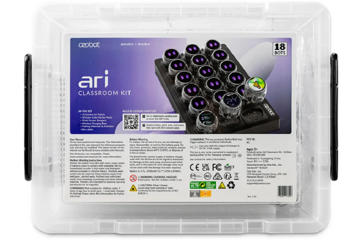 Ozobot Ari Classroomkit (18x)