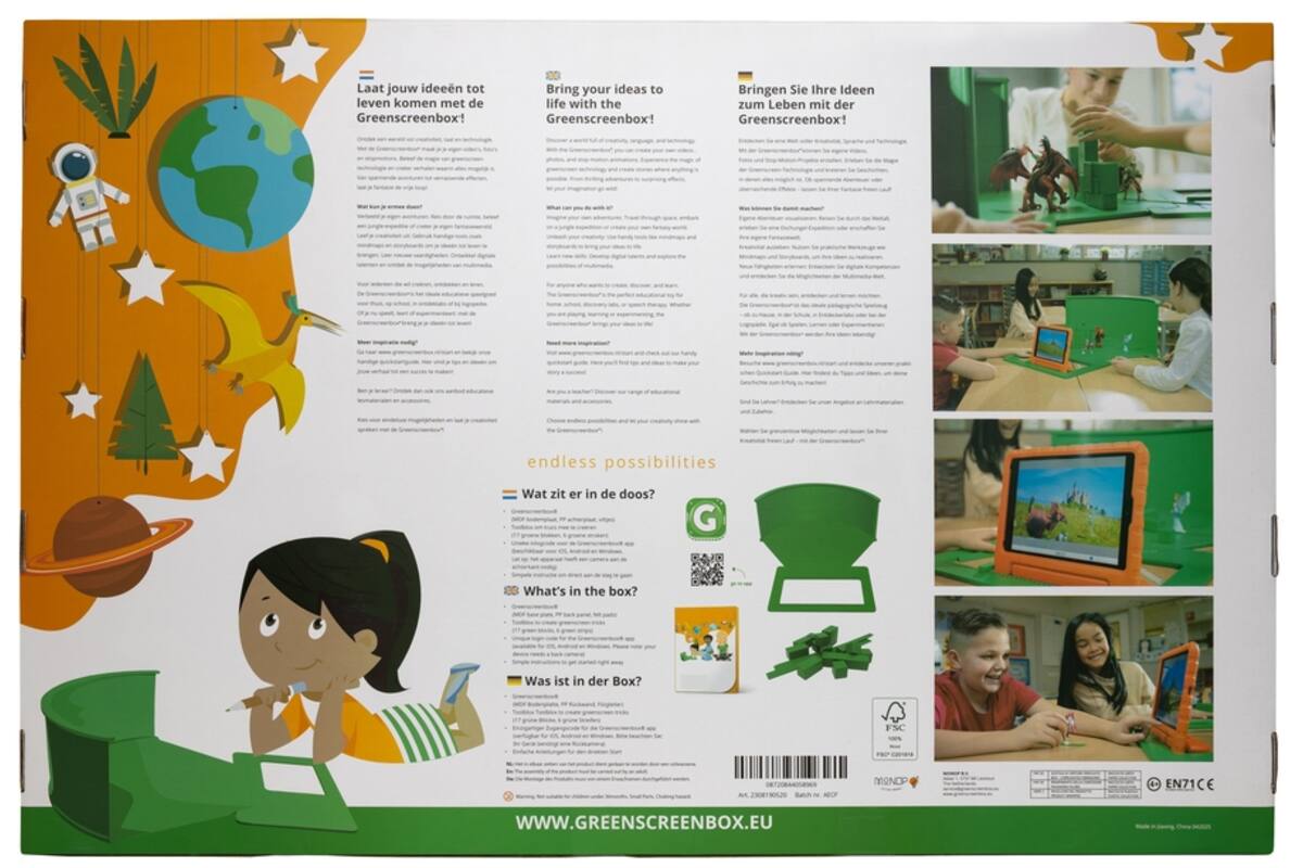 Greenscreenbox® compleet vernieuwd