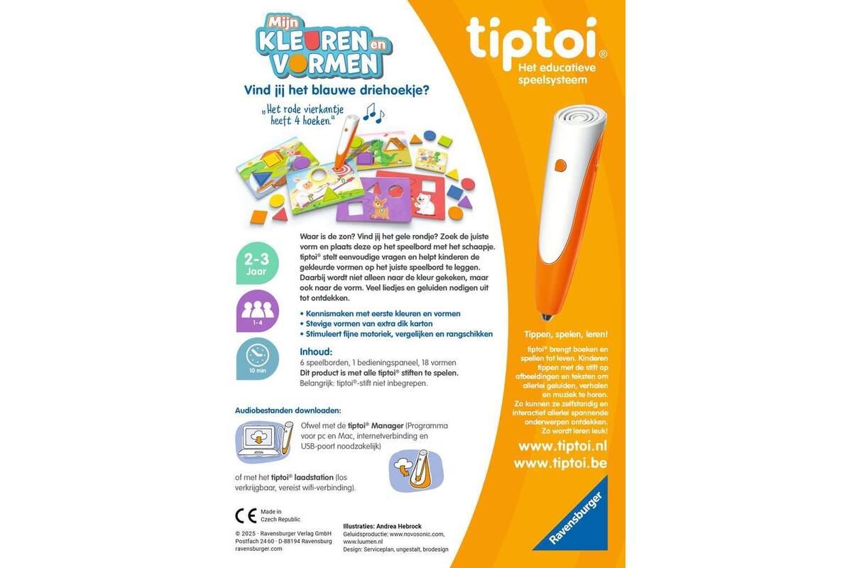 tiptoi® Mijn kleuren en vormen