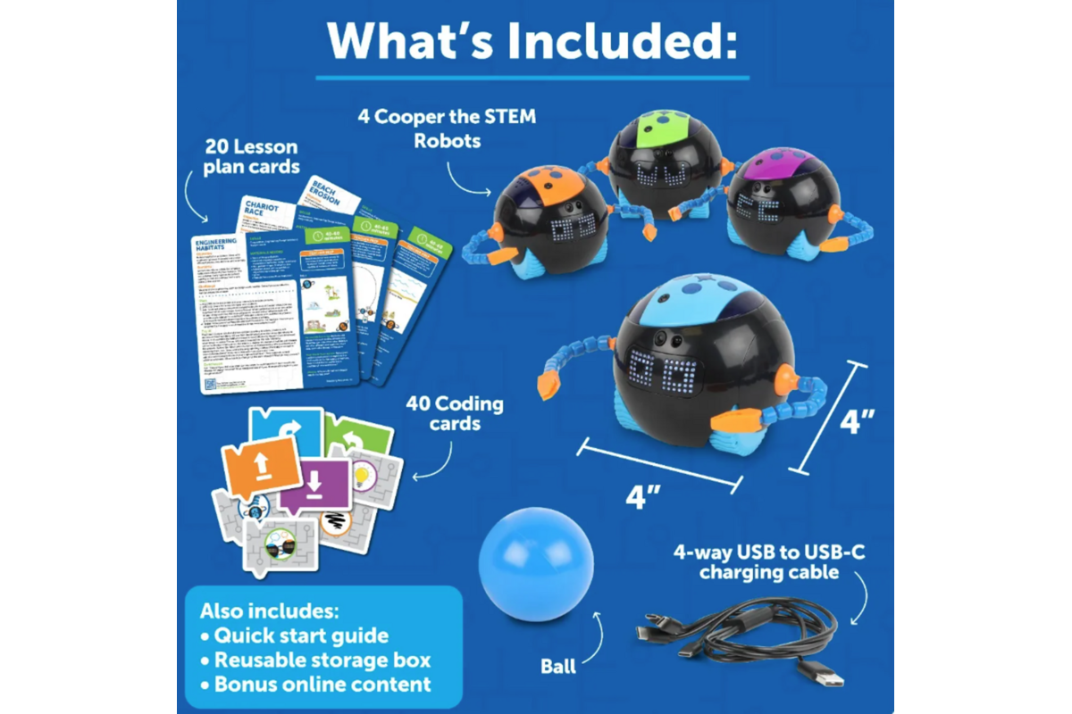 Cooper™ the STEM Robot Classroom Set