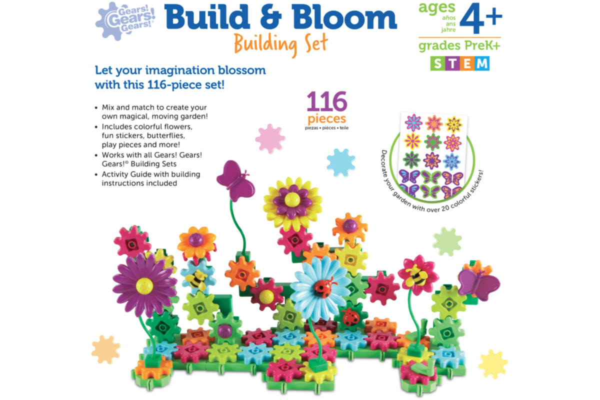 Gears! Gears! Gears!® Build & Bloom Building Set