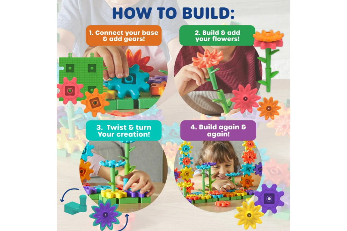 Gears! Gears! Gears! GardenGears™ bouwset