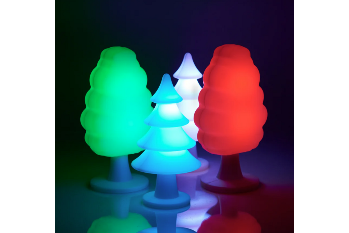 Bomen, lichtgevend