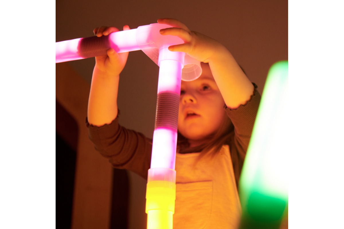 Lichtgevende Gloed Cilinders connectoren
