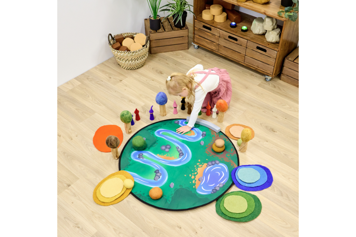 Tuff tray | Interactieve kleine wereld boslandschap