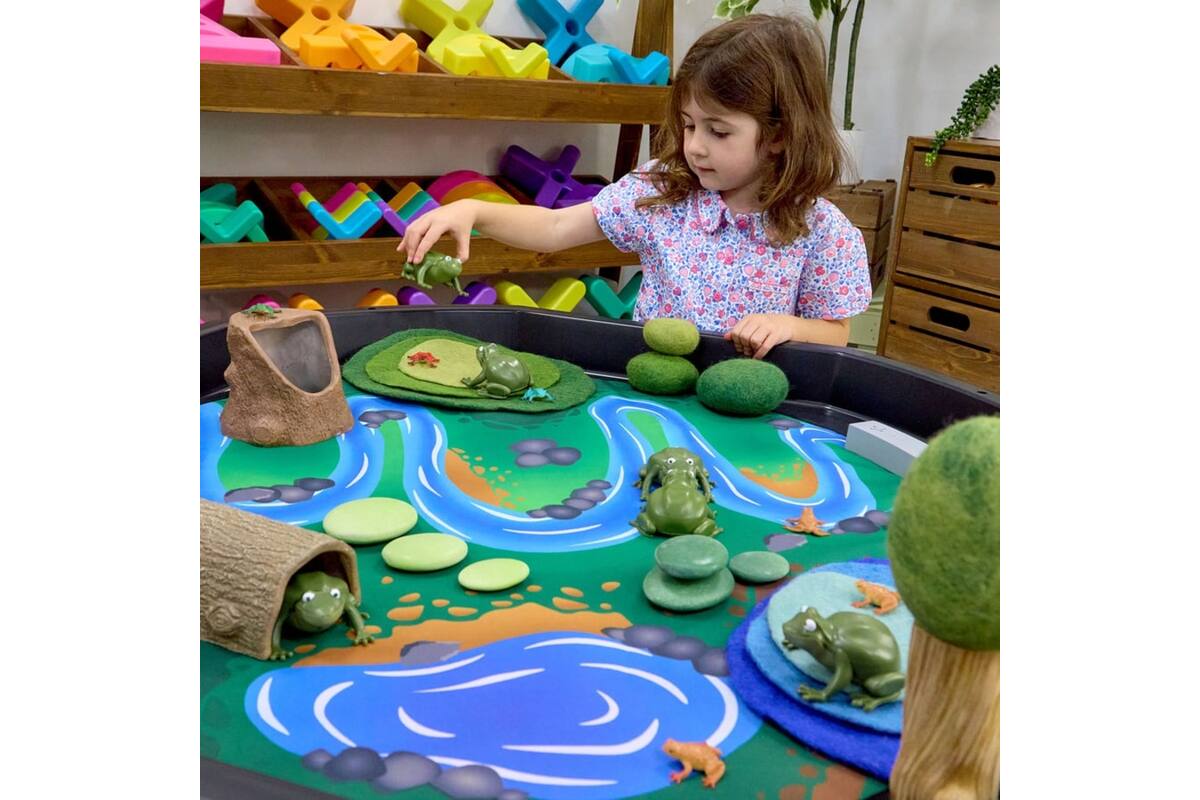 Tuff tray | Interactieve kleine wereld boslandschap