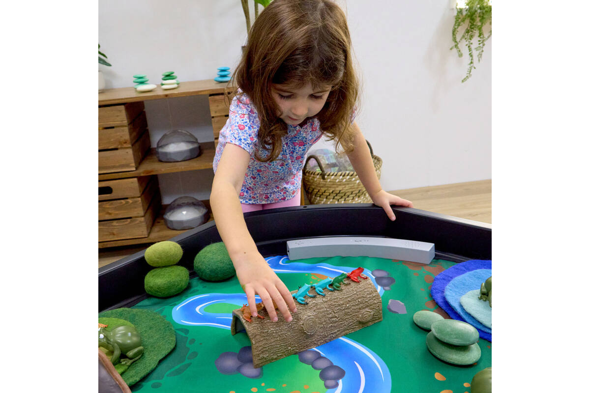 Tuff tray | Interactieve kleine wereld boslandschap