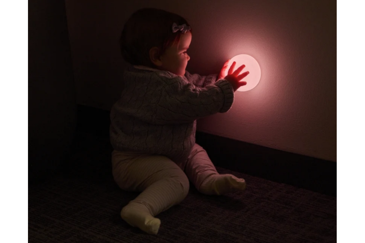 Tap & Glow lichtgevende siliconen wandlampjes, set van 6 stuks