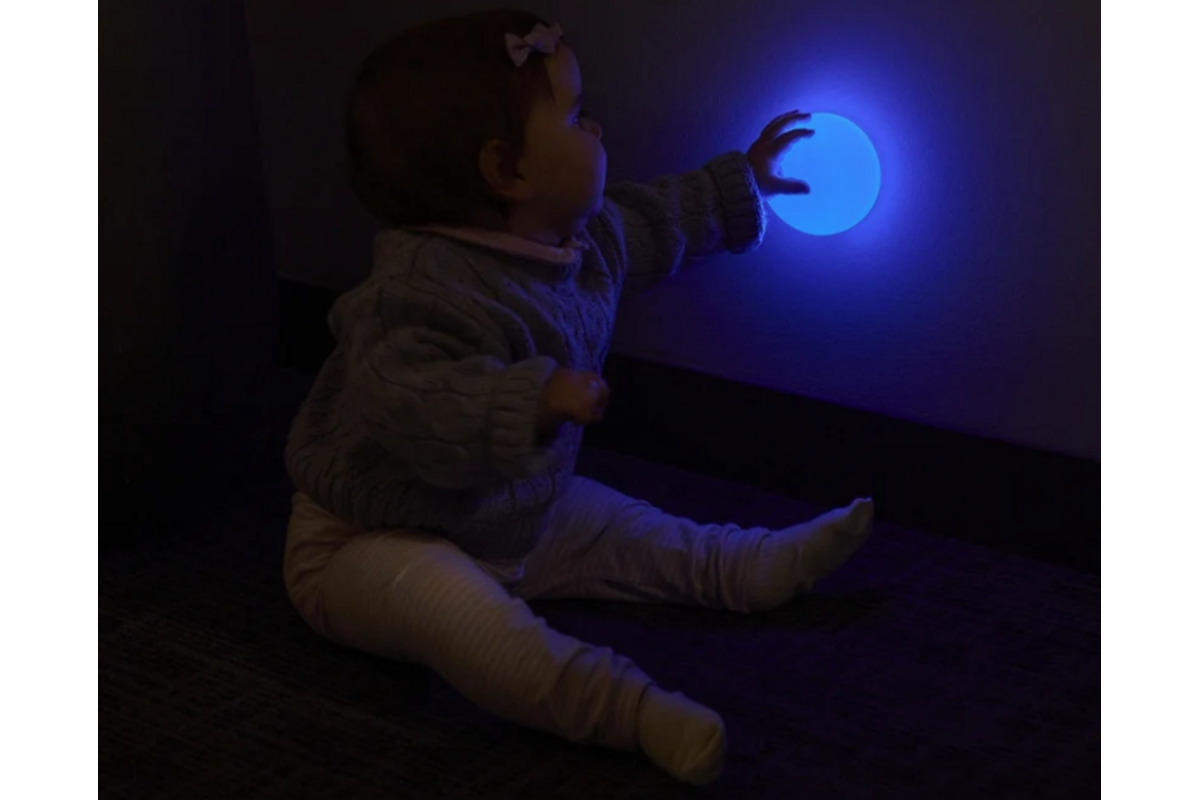 Tap & Glow lichtgevende siliconen wandlampjes, set van 6 stuks