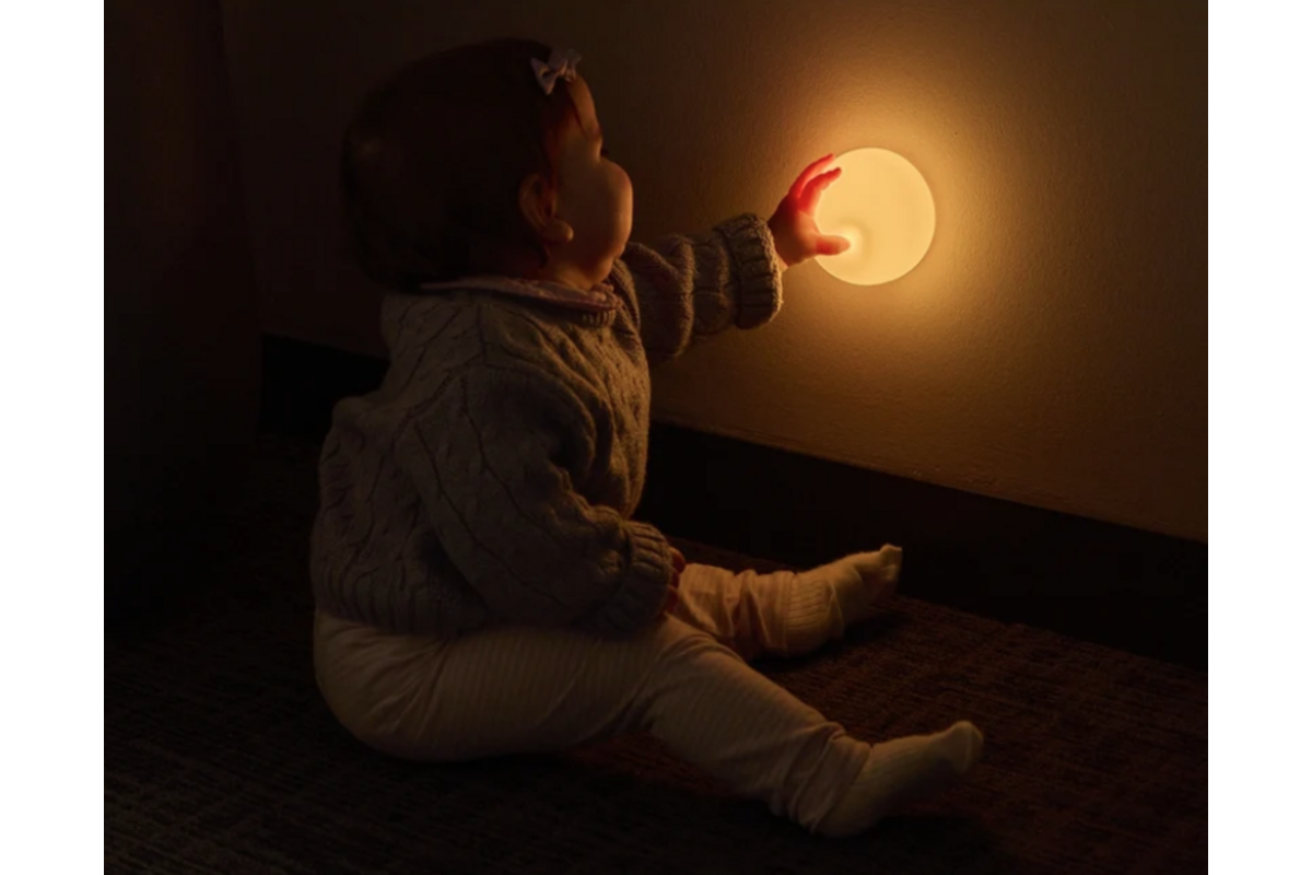 Tap & Glow lichtgevende siliconen wandlampjes, set van 6 stuks