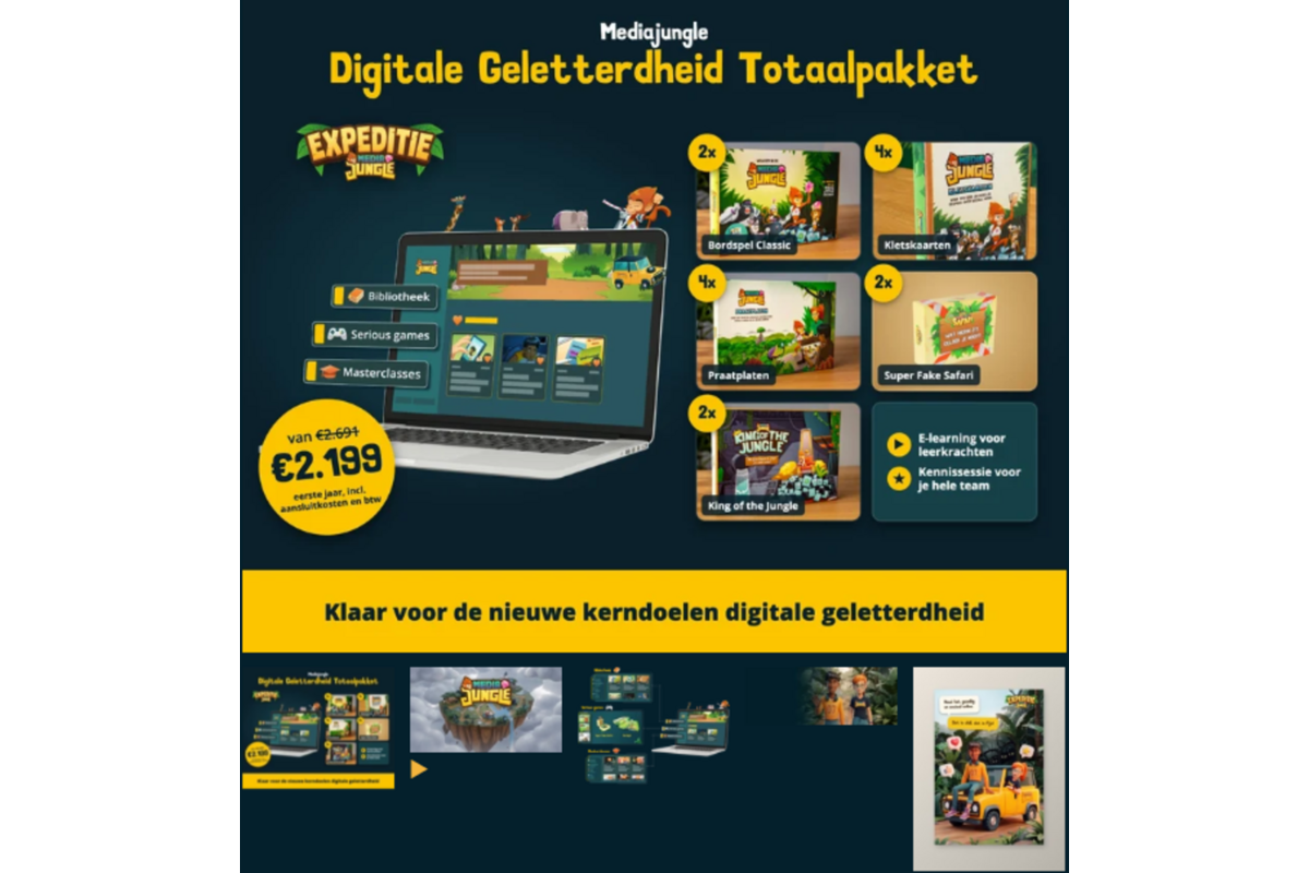 Mediajungle | Digitale Geletterdheid Totaalpakket