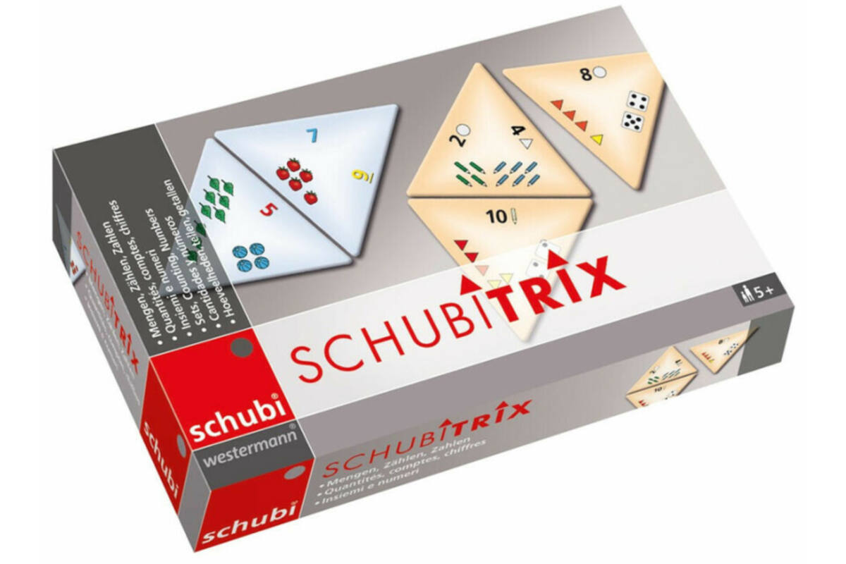 Schubitrix: hoeveelheden, tellen, getallen