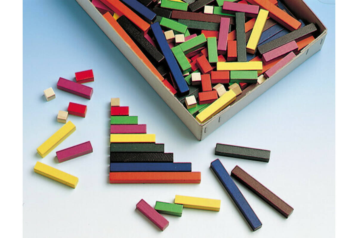 Schubi Set cuisenaire materiaal