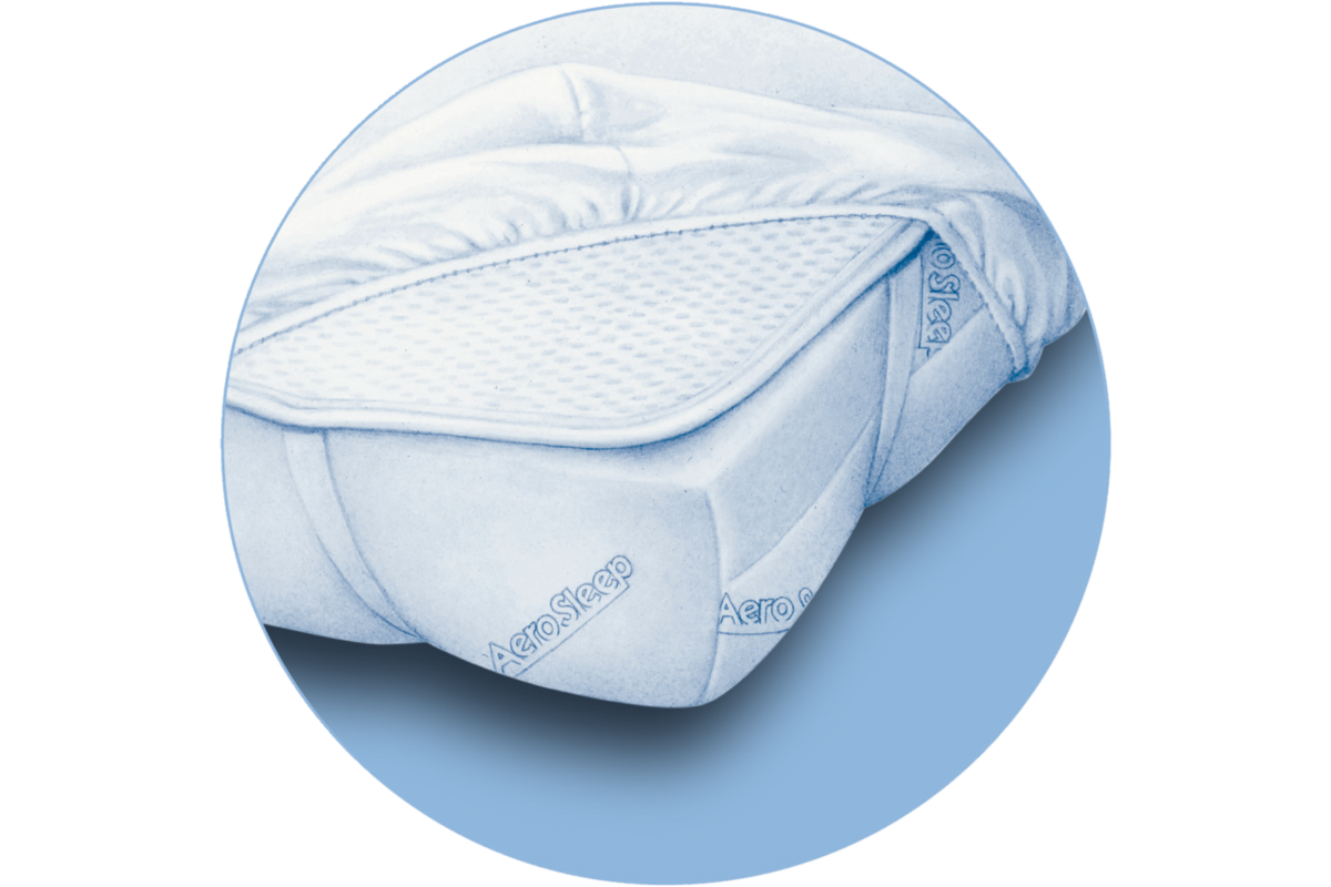 Dekmatras Aerosleep baby protect 60 x 120 cm