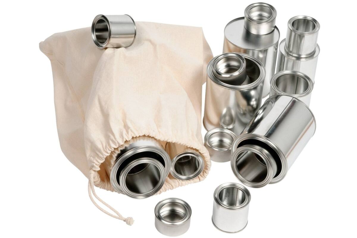 Bakjes in een tas