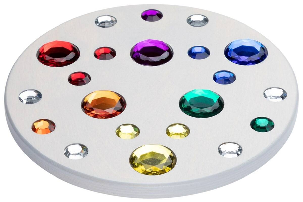 Juwelenspinner grijs