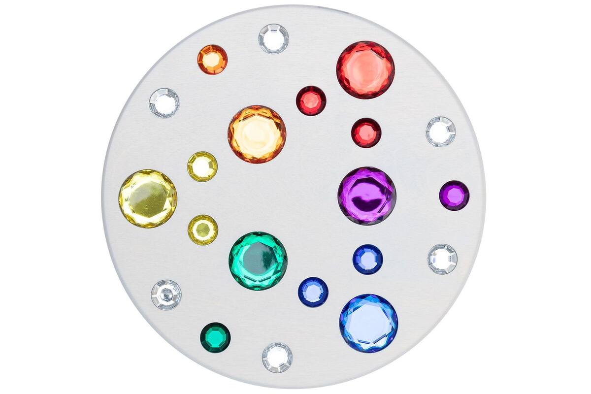 Juwelenspinner grijs